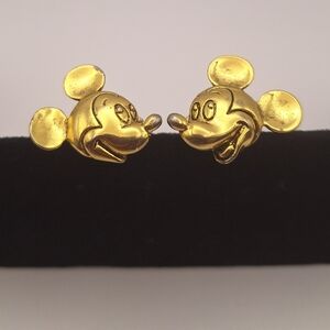 Vintage Walt Disney Productions Mickey Mouse Gold Tone